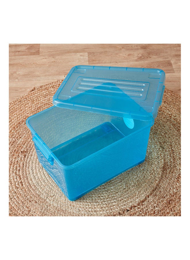 Home Box Rolling Storage Box with Wheels and Lid 32 Liter  - Image 2