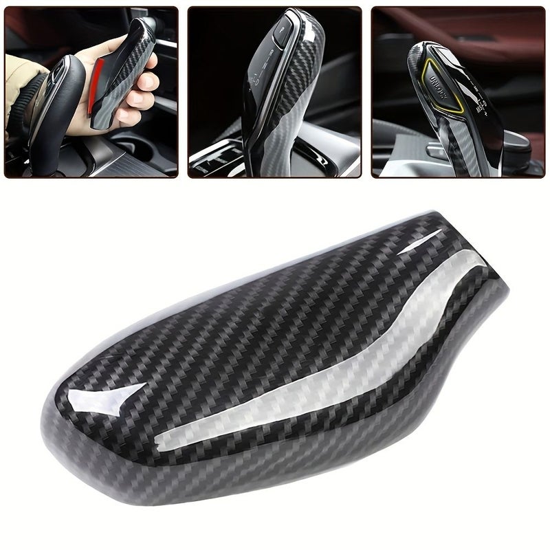 OEM Style Carbon Fiber Shift Knob Sleeve For BMW 5 Series 6 G30 G31 G12 Left Hand Drive Car Interior Accessory With Texture Grip - Image 5