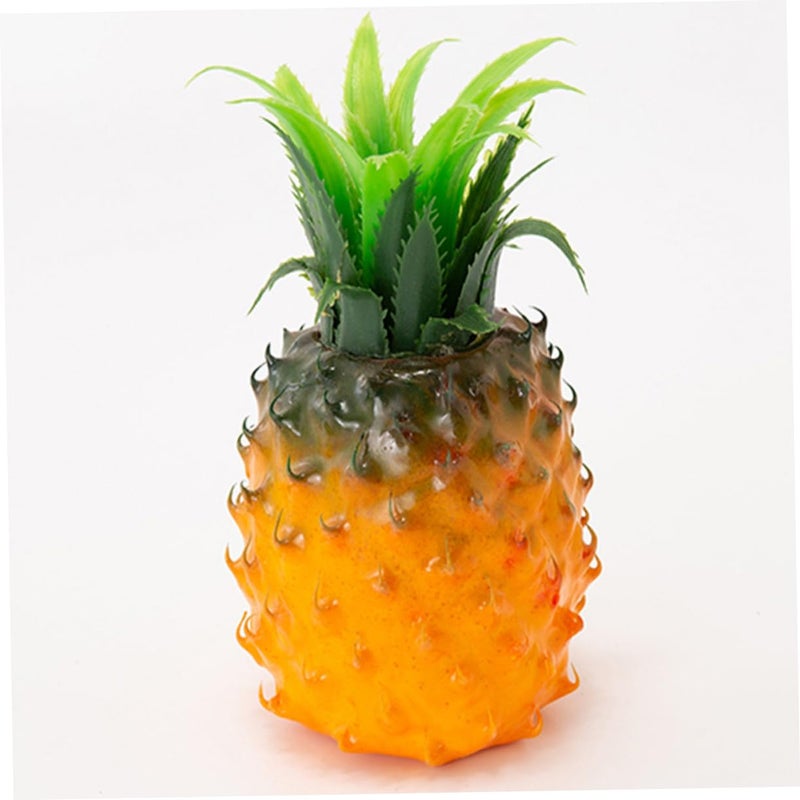 Realistic Artificial Pineapple Decor 1 Piece Fake Fruit For Home Restaurant Display - Image 5