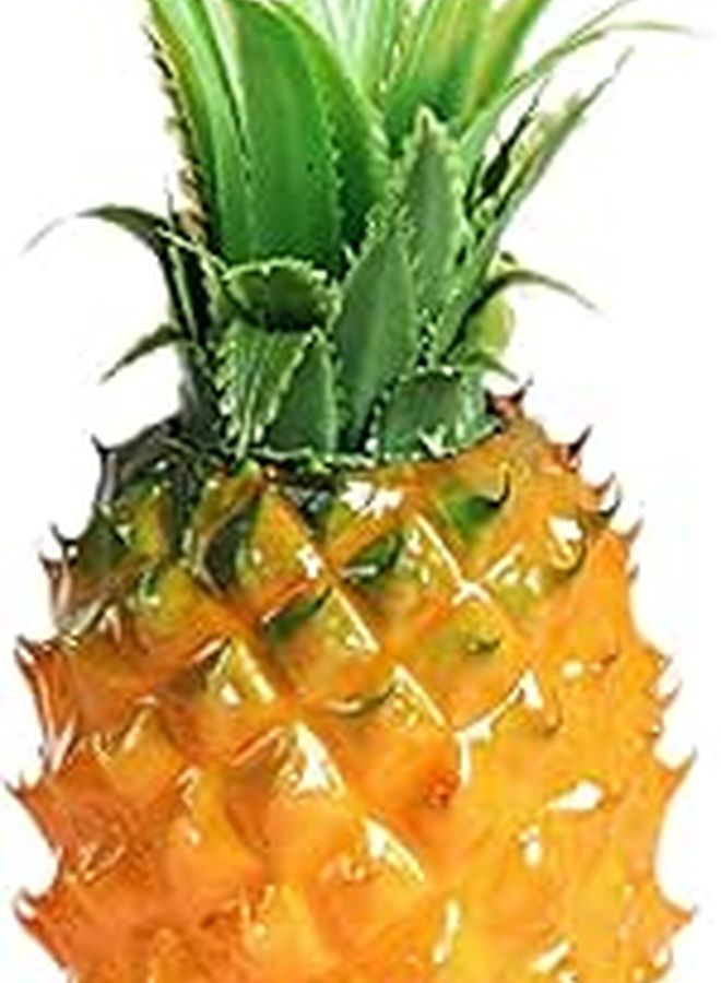 Realistic Artificial Pineapple Decor 1 Piece Fake Fruit For Home Restaurant Display - Image 1