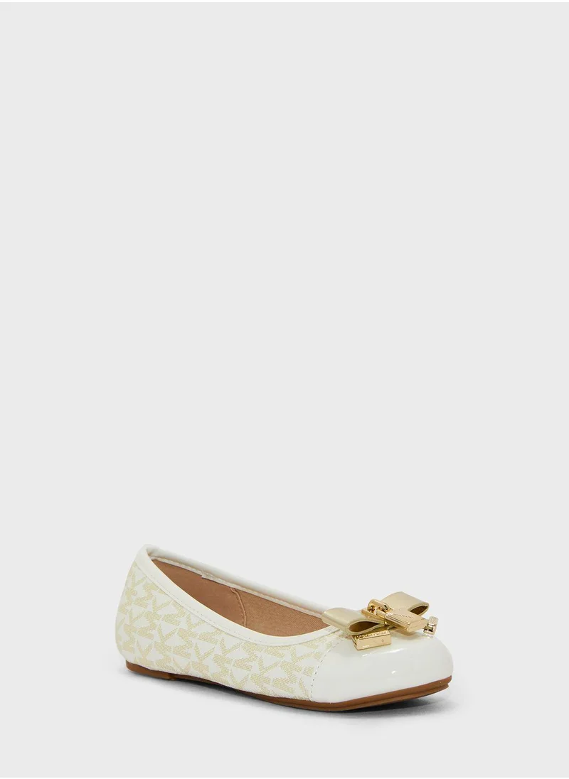 Michael Kors Youth Kenya Lock Ballerinas