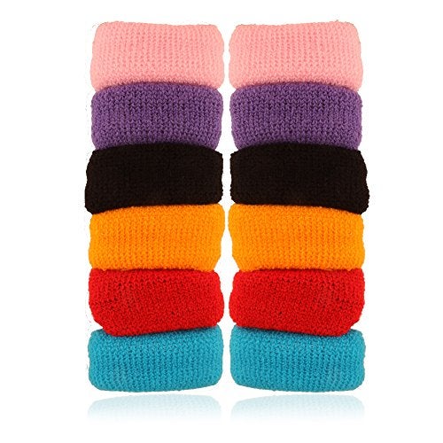 ACCESSHER Soft Multicolor Rubber Hair Band - Set Of 24 Pcs. - Image 2