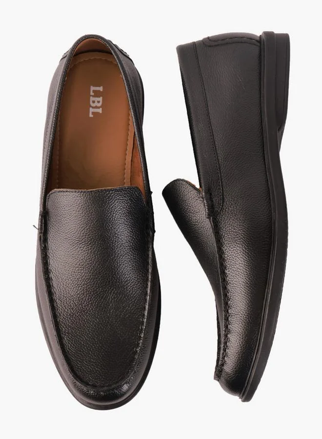 ال بي ال من شو اكسبرس Men Slip-On Leather Loafers