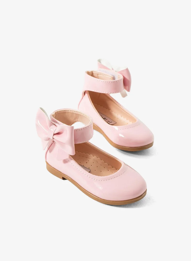 فيا بامبينو أحذية بنات وردي