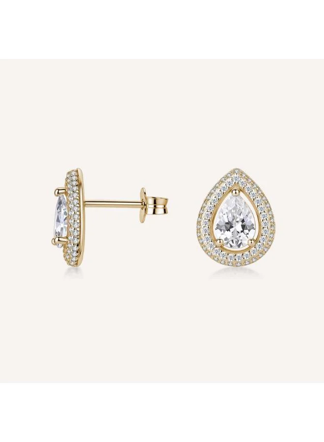 ROSATO Anna Sterling Lobe Earrings