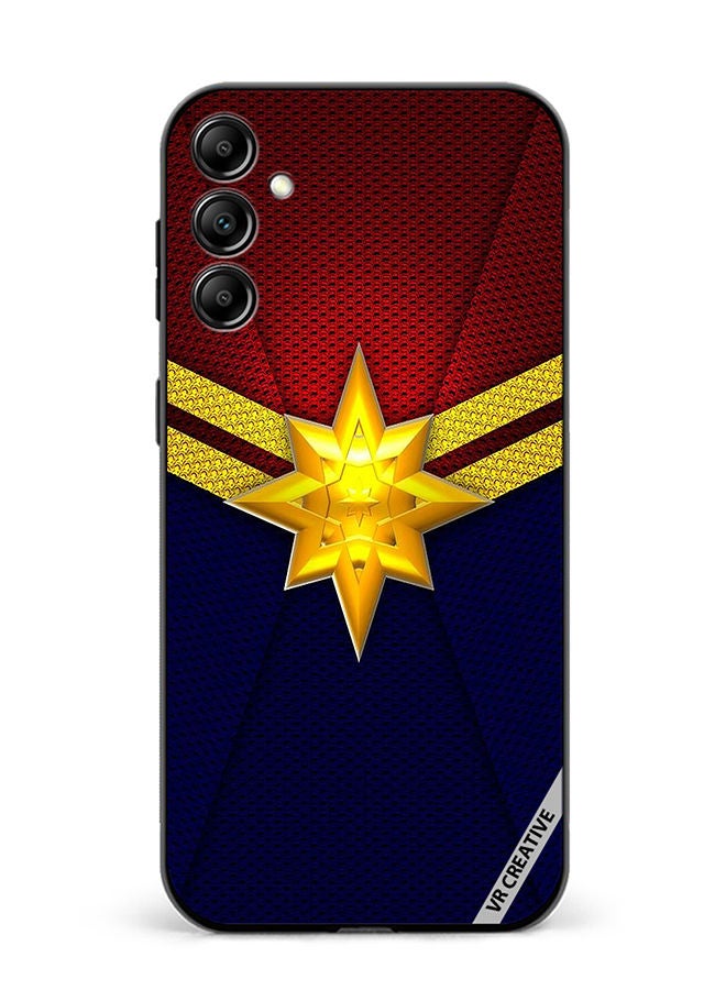 VR CREATIVE Protective Case Cover For Samsung Galaxy A34 Sophisticated Captain Marvel Design Multicolour - Image 1