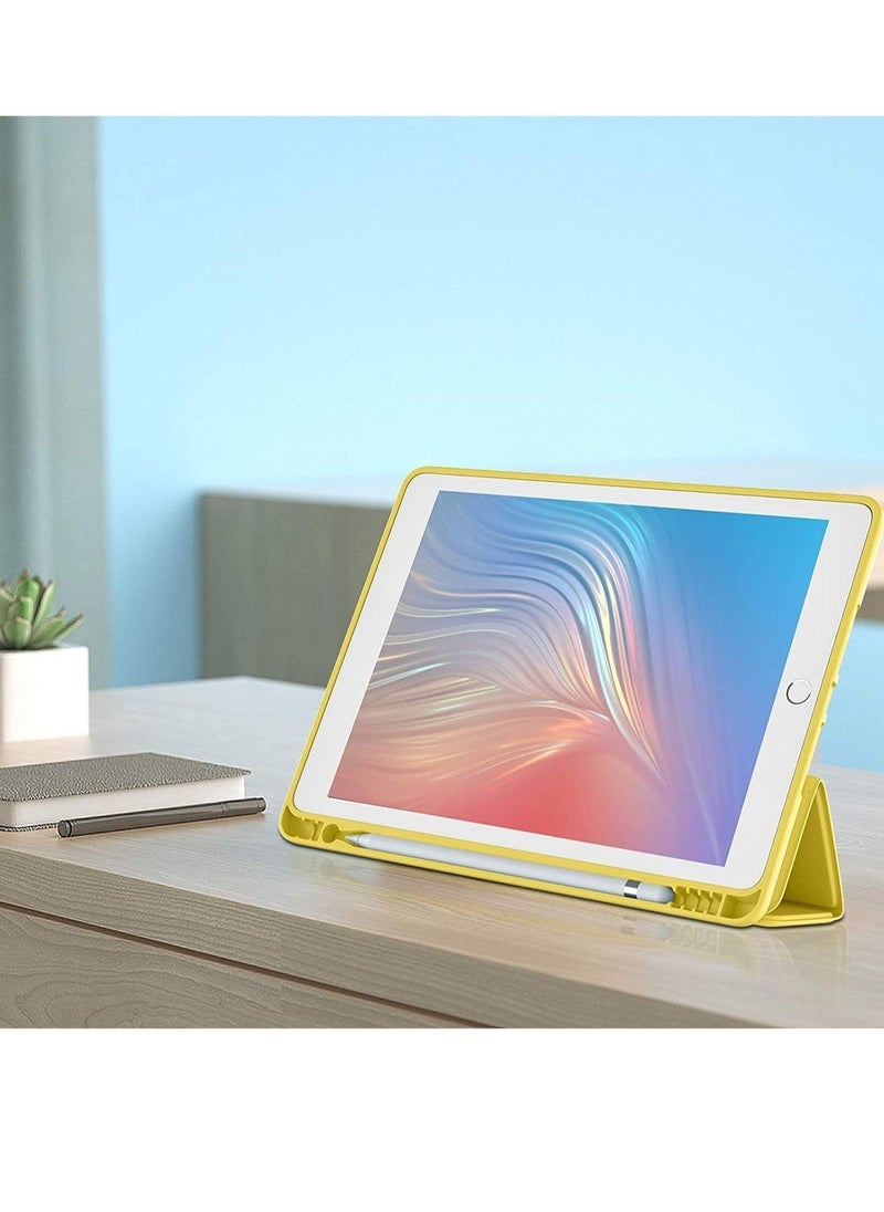 JAJEEK iPad 9th/8th/7th Generation case (2021/2020/2019) iPad 10.2-Inch Case with Pencil Holder [Sleep/Wake] Slim Soft TPU Back Smart Magnetic Stand Protective Cover Cases - Image 5