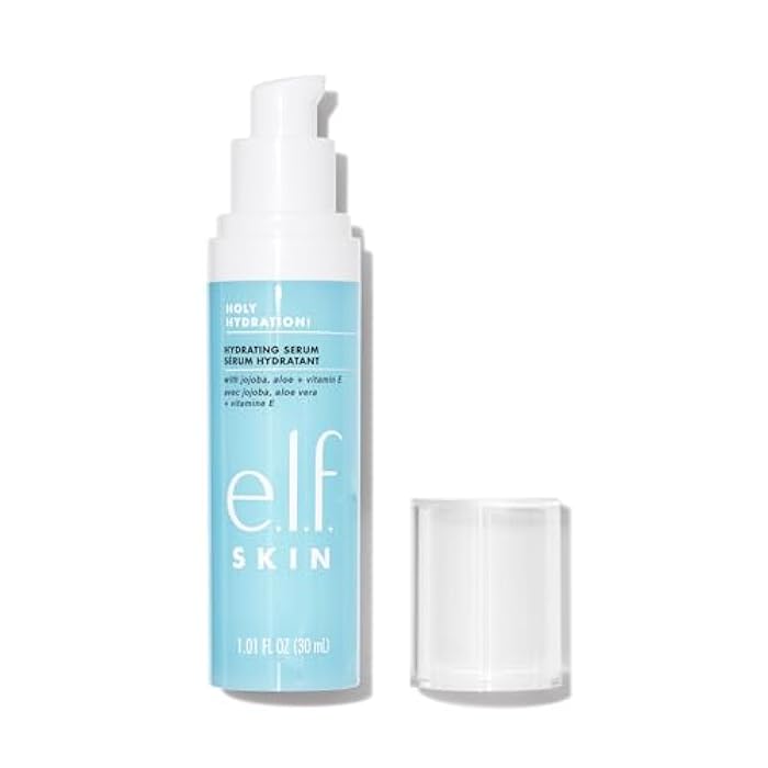 elf e.l.f. SKIN Holy Hydration! Hydrating Serum, Ultra Moisturizing Formula, Strengthens & Protects Skin, 1.01 Fl Oz, 30 ml - Image 5