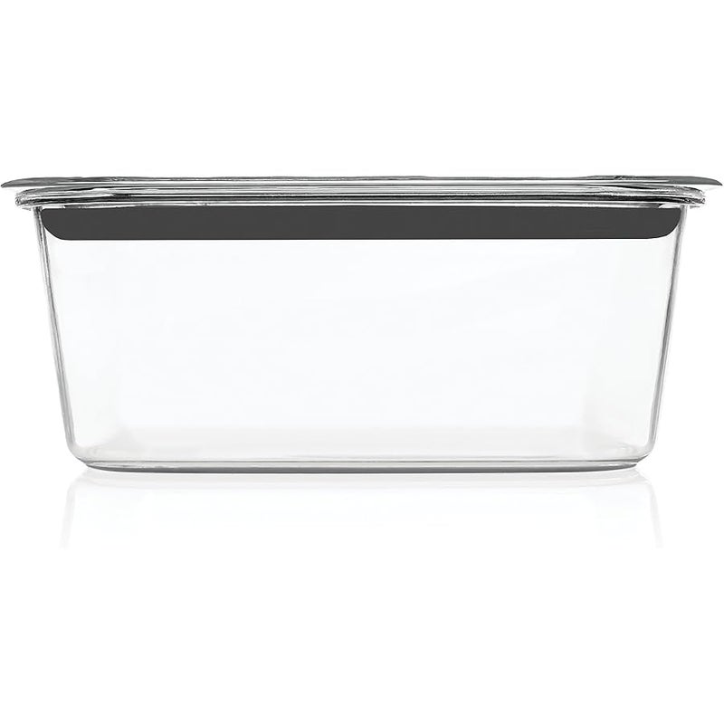 Rubbermaid Brilliance Food Storage Container, Large, 9.6 Cup, Clear 1991158 - Image 2