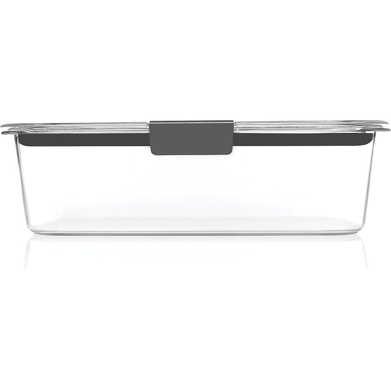 Rubbermaid Brilliance Food Storage Container, Large, 9.6 Cup, Clear 1991158 - Image 4