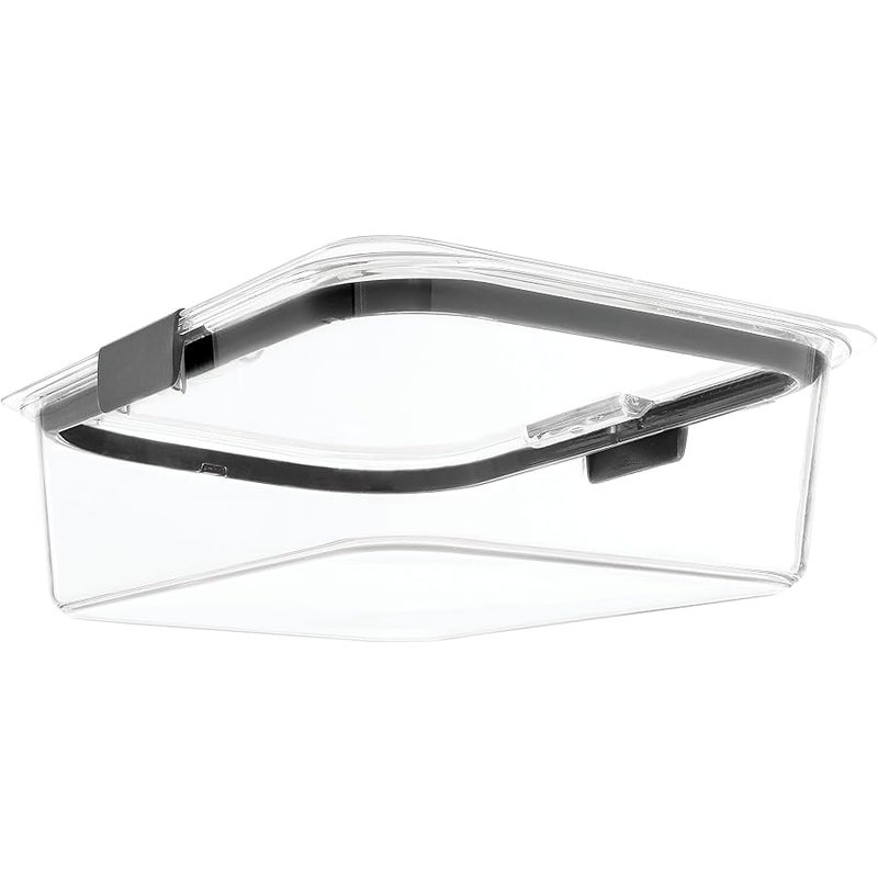 Rubbermaid Brilliance Food Storage Container, Large, 9.6 Cup, Clear 1991158 - Image 3