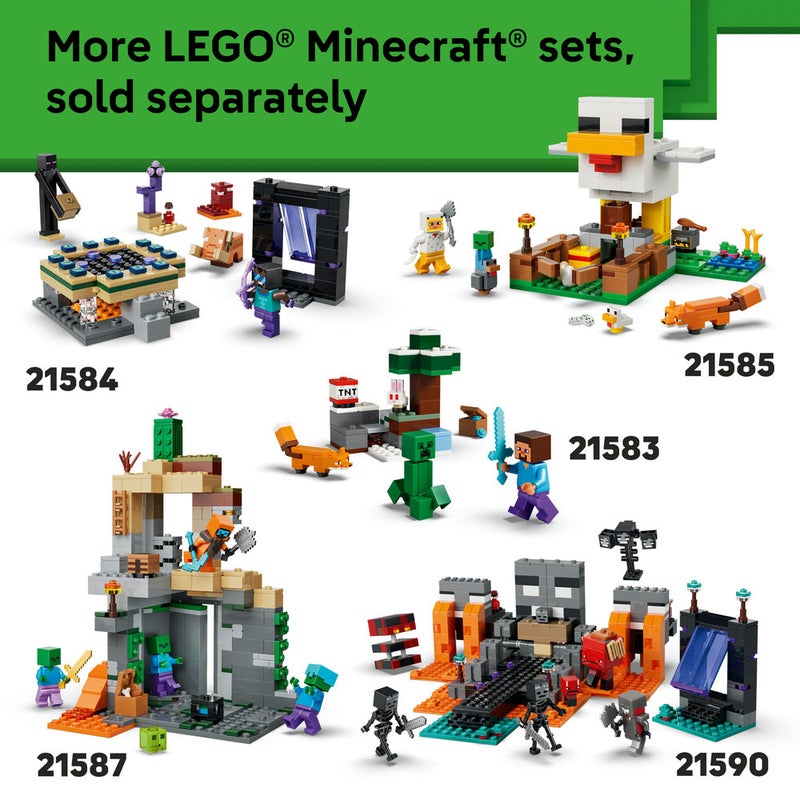 LEGO Minecraft The Pale Garden Building Toy for kids 21586 (Age 7+, 243 Pieces) - Image 5