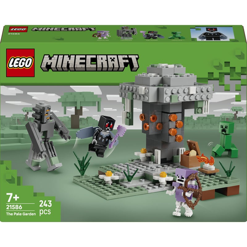 LEGO Minecraft The Pale Garden Building Toy for kids 21586 (Age 7+, 243 Pieces) - Image 2