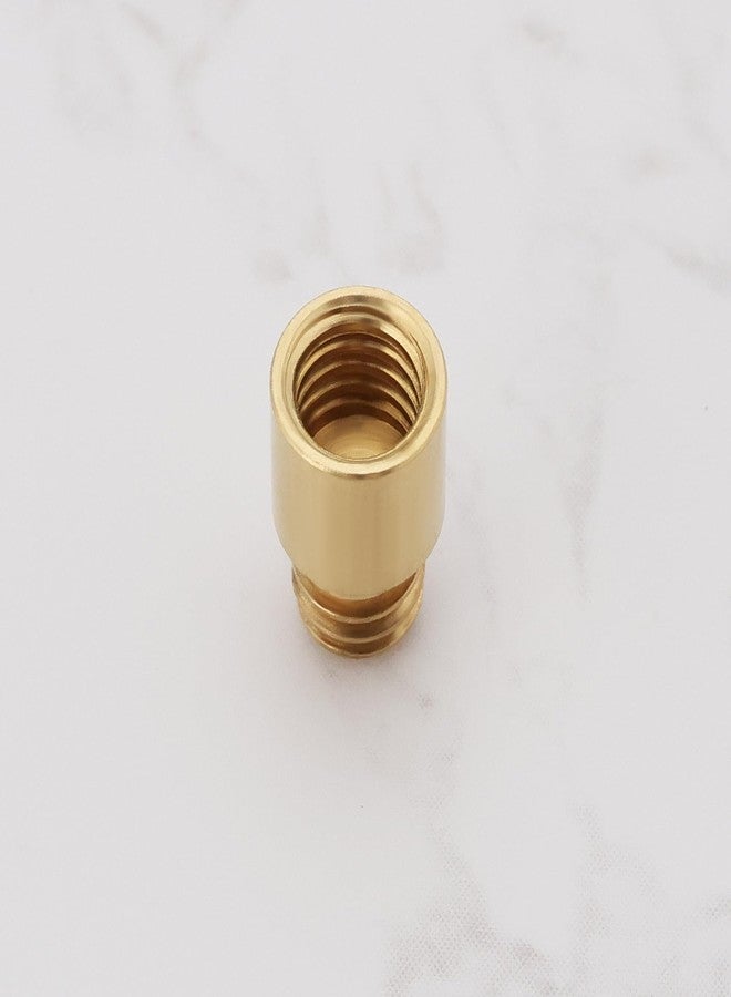 OTOTEC 12Pcs Dart Weights 9x5x5.8mm 1 Grams Brass Dart Weights Add Accentuator Adjuster for Darts with 2BA Threads Accessories (Gold) - Image 5