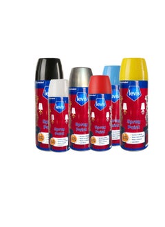 Levi's Levis Spray Paint All Purpose Metal Plastic Furniture 1 PC 380 ML Signal Red RAL 3001 