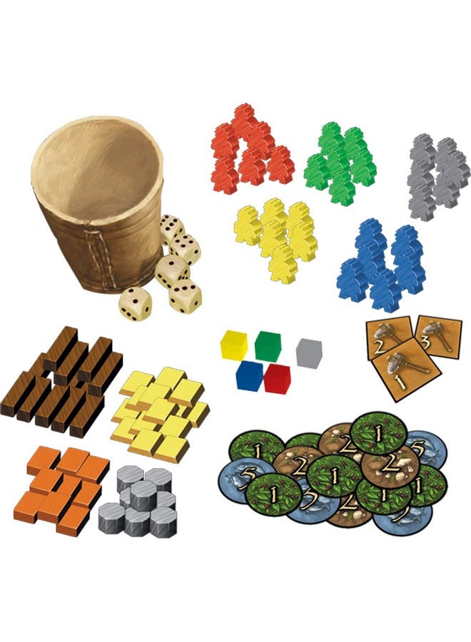 Z-Man Games Stone Age Board Game - Engaging Worker Placement Strategy for Civilization Building! Fun Family Game for Kids and Adults, Ages 10+, 2-4 Players, 60-90 Minute Playtime, Made by Z-Man Games  - Image 3