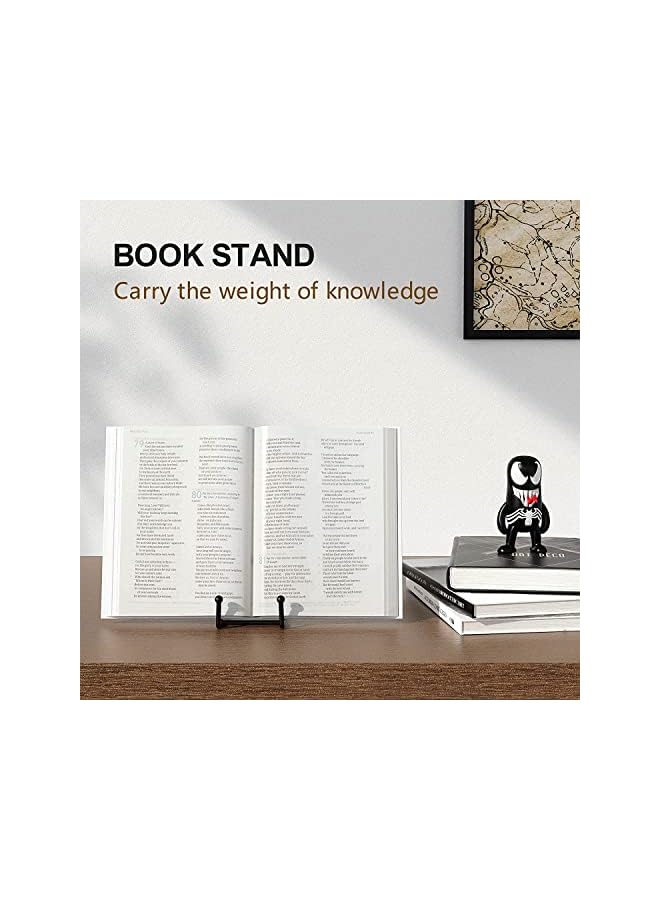 Zaboon Pack 6 Inch Plate Stands For Display Picture Stand Iron Frame Plate Rack Display Rack Metal Frame Rack For Pictures Photos Decorative Plates And Tabletop Art - Image 4