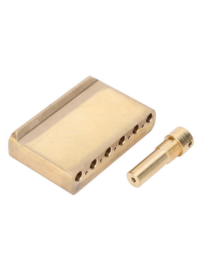 Thoraya - Brass Tremolo Block with Shake Base 63mm for Fender/SQ/CV Guitar Bridge Accessories - Image 1