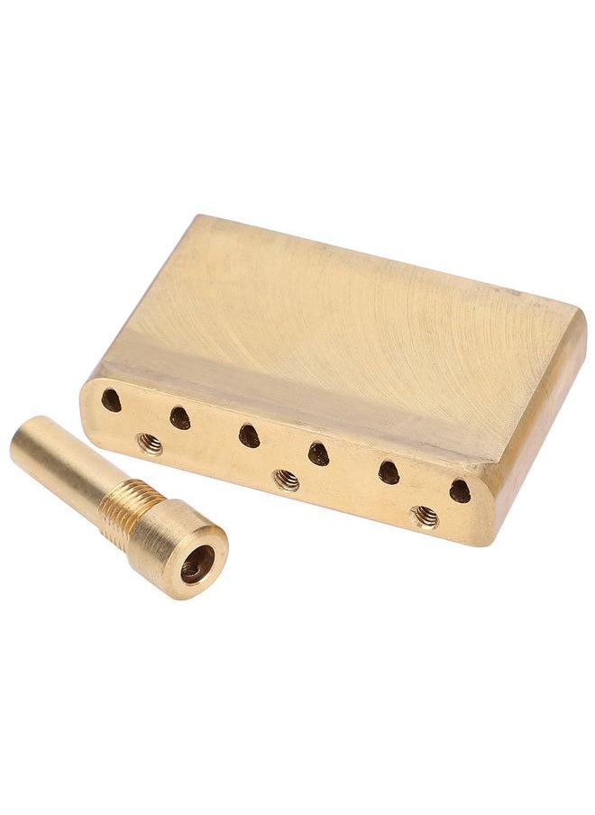 Thoraya - Brass Tremolo Block with Shake Base 63mm for Fender/SQ/CV Guitar Bridge Accessories - Image 1