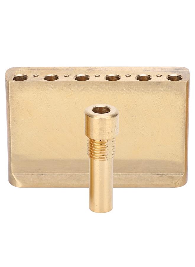 Thoraya - Brass Tremolo Block with Shake Base 63mm for Fender/SQ/CV Guitar Bridge Accessories - Image 1