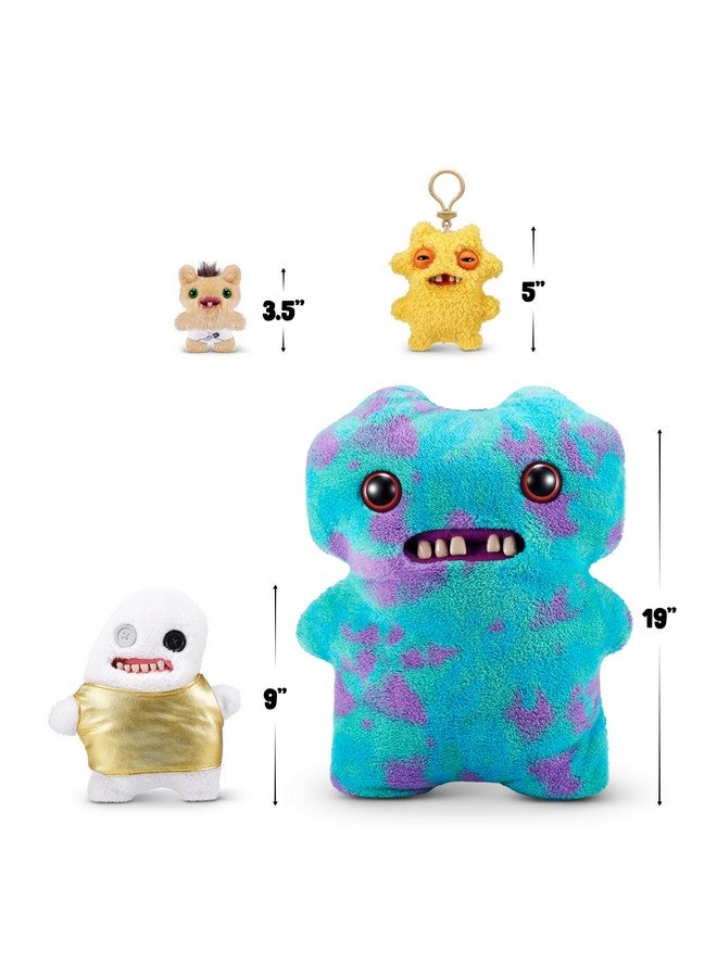 Fuggler Fuggler Gold Fuggs by ZURU Funny Ugly Monster, Plush, Collectible, Toy (Splodge - Tank top)  - Image 5