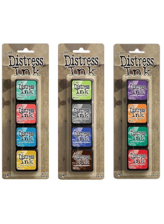 Ranger Tim Holtz Distress Mini Ink Pad Kits 13 14 And 15 Bundle - Image 1
