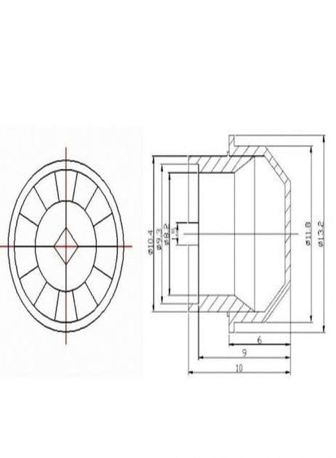 REES52 S9001 Plastic Fresnel Lens for Smart Home System (Pack of 5) - Image 3