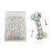 PrettyG 10 GramsPack Sliver 12mm Big Bones Holographi Glitter Festival Rave Beauty Makeup Face Body Nail Art Decoration LB100 - Image 2