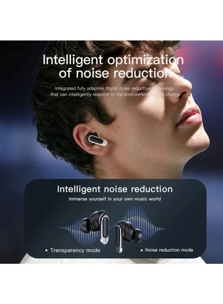 Xiaomi Deerma JB  2 PRO ANC+ENC True Wireless Bluetooth Noise Cancelling In-Ear Touch Control Headphones with Mic - Black