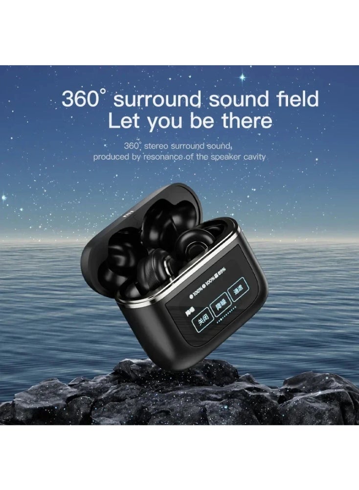 Xiaomi Deerma JB  2 PRO ANC+ENC True Wireless Bluetooth Noise Cancelling In-Ear Touch Control Headphones with Mic - Black