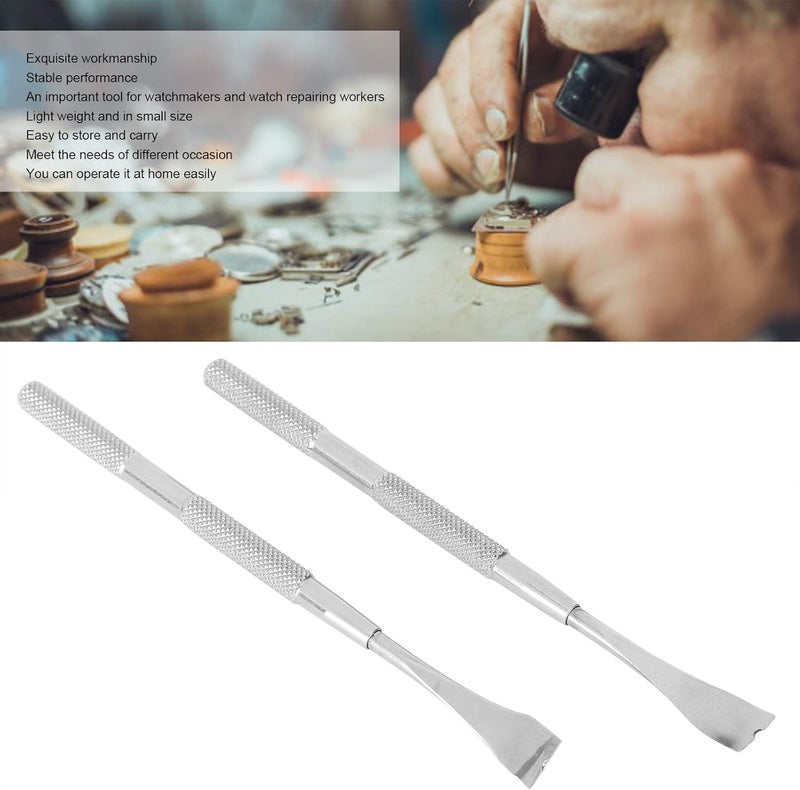 klarako 2Pcs Watch Hand Removal Tool Watch Needle Lever Watch Hand Lifting Levers Watch Hand Repair Tool Remover U Shape Watch Hands Lifting Removal Repair Watch Tools Accessory Watch Hand Setting Tool - Image 2