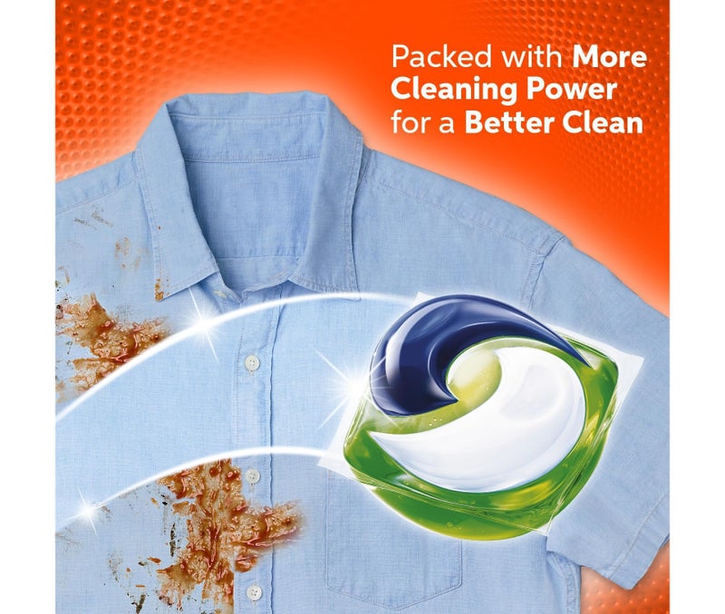 Tide Original All in One Laundry Detergent Pods Pack of 4 (60 Count, 1.146kg) – Powerful Stain Removal Capsules, Whitens & Brightens Clothes – Fresh Scent Washing Pods - Image 5