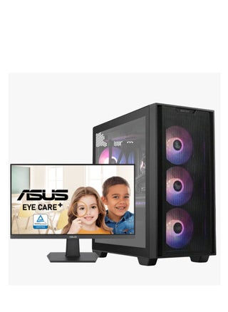 Office Desktop PC - ASUS VA24EHF 24-Inch Eyecare Monitor + Intel Core i5-12400F 12th Generation Desktop Processor, DDR5 16GB Ram, GT 730 2GB Graphics Card, 1TB NVMe M.2 SSD, Windows 11 Pro | Wi-Fi - pzsku/ZC691E785AC2E2076F8B8Z/45/_/1726150605/aa5d8a83-c8c7-454a-bf80-4487f27ac817