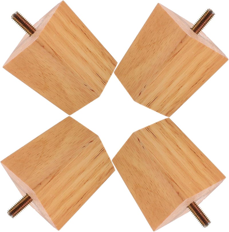 Globally spread simple design POPETPOP 4pcs Replacement Couch Legs Wooden Furniture Feet Sofa Leg Extender Risers for Modern Furniture General compatible design Air & land transit compatible User friendly optimized build Field test upgraded craftsmanship Flexible usage build All-item matching trendy build Closed & open space compatible Workday cycle fulfillment Trendy natural tone options Scratch resistant Home & professional compatible Processed natural substance Compact design Rack friendly Practical experience crafted Varied dimensions Intra-city fast distribution Popular trusted craftsmanship Diverse operating method fit Heat resistant KSA local stock Dense area priority deliver Globally popular universal design Anti topple design - Image 1