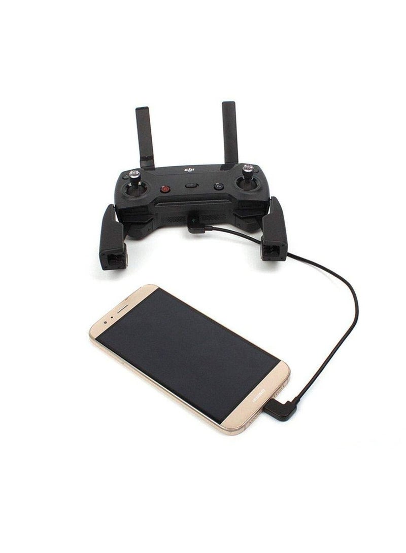 Remote Controller Data Cable Line IOS Cable to Micro USB Adapter Cord 30cm compatible with DJI SPARK & Mavic Pro/PLATINUM/AIR - Image 3