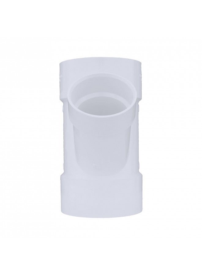 Charlotte Pipe أنبوب تشارلوت 6 x 6 x 4 DWV واي مخفض DWV (تصريف، نفايات وتهوية) (قطعة واحدة) - Image 1