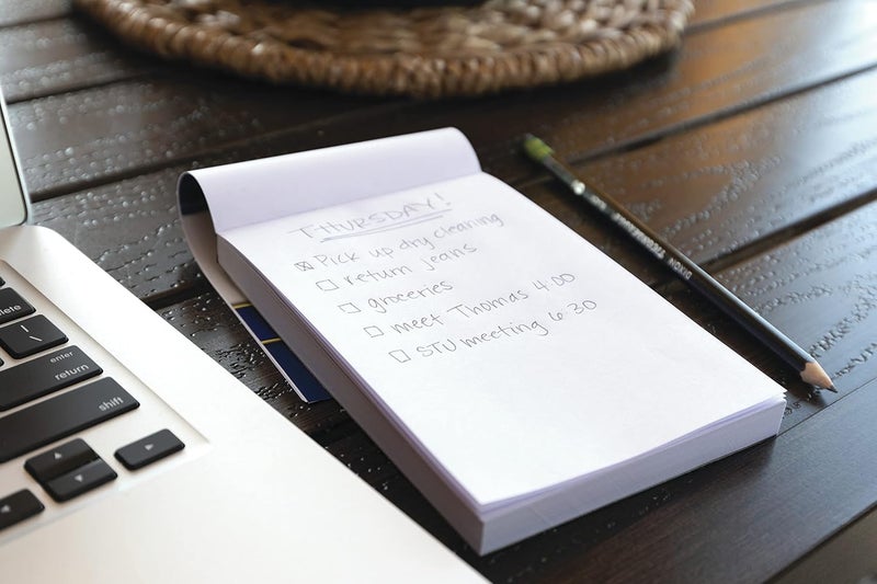 Pacon MMK09532 Convenient Note Pad, White - Image 3