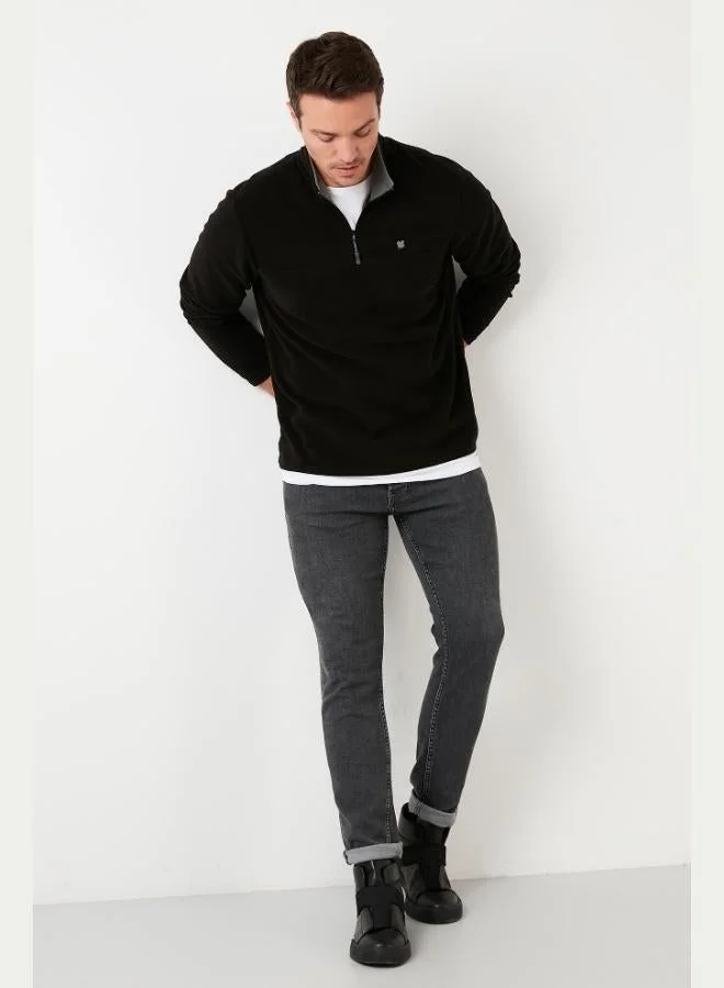 Buratti  Buratti Slim Fit Anti-Pilling Non-Pilling Bato Collar Raised 2-Pack Polar Men's POLAR 5906001S2 for Men | Best Price UAE