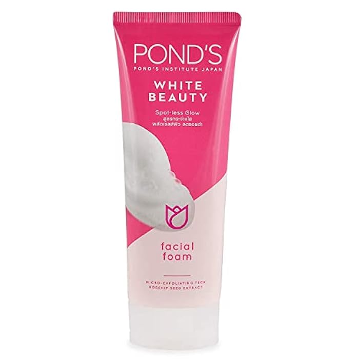 Pond'S, Pond White Beauty Facial Foam Face Wash Lightening Acne Cleanser Treatment 50 g - Image 1