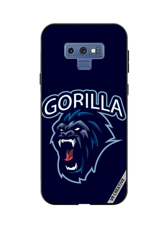 VR CREATIVE غطاء حماية لجهاز سامسونج جالكسي نوت 9 بتصميم غوريلا متعدد الألوان - Image 1