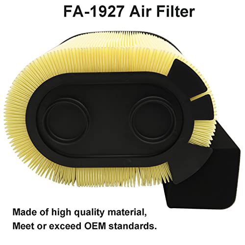 KAKO FA-1927 Air Filter Compatible with Motorcraft Fa1927 air filter Replacement for Ford 2017-2019 F250 F350 Air Filter with 6.7L V8 Powerstroke Diesel Engine, Replace HC3Z-9601-A FA1927 PA8219 - Image 4
