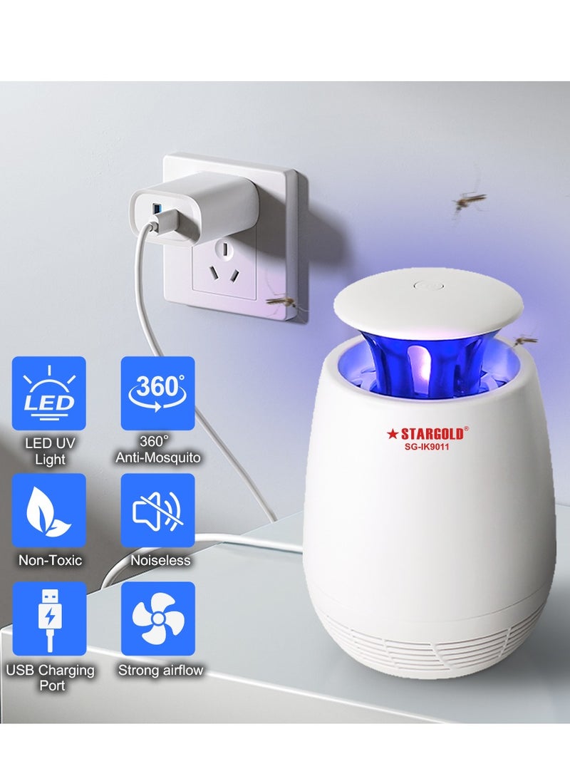 Stargold Insects Killer UV Light Mosquito Killer 5W For Restaurant, Office, Kitchen, Bedroom-White  - Image 2