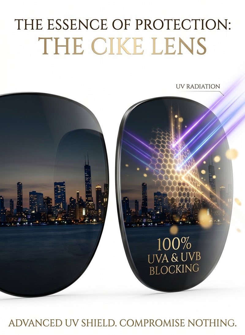 CIKE  Polarized Sunglasses for Men & Women - Lightweight Anti-Glare Sun Glass, HD Vision & 100% UV Protection for Driving and Outdoors - Image 5