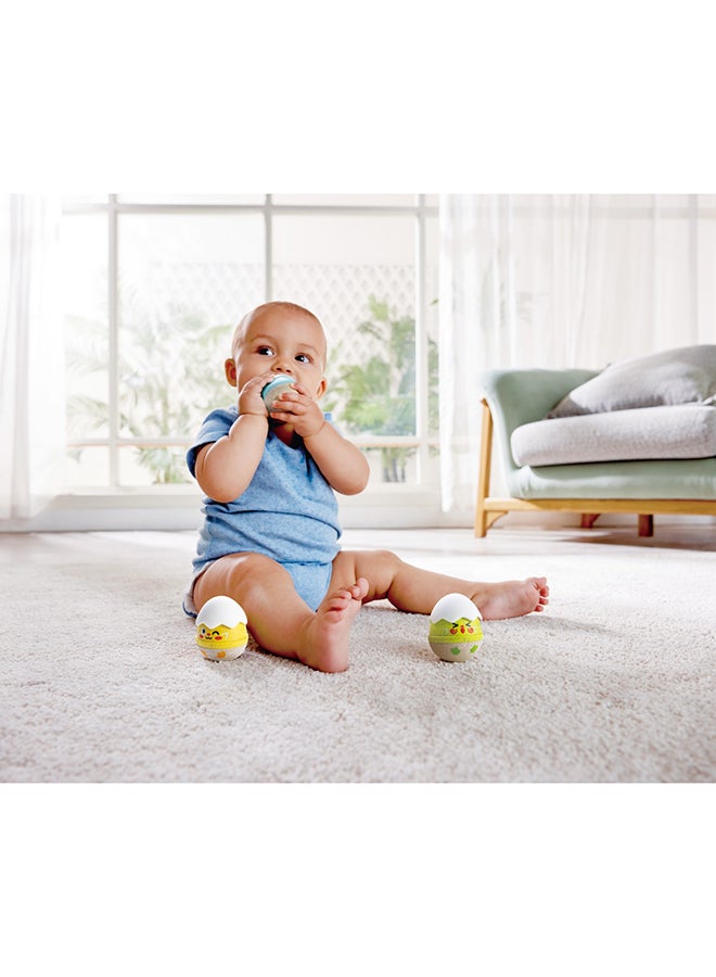 هيب هايب هابي هاتشلنجز بيض هزاز موسيقي خشخيشة - مجموعة من  قطع - Image 4