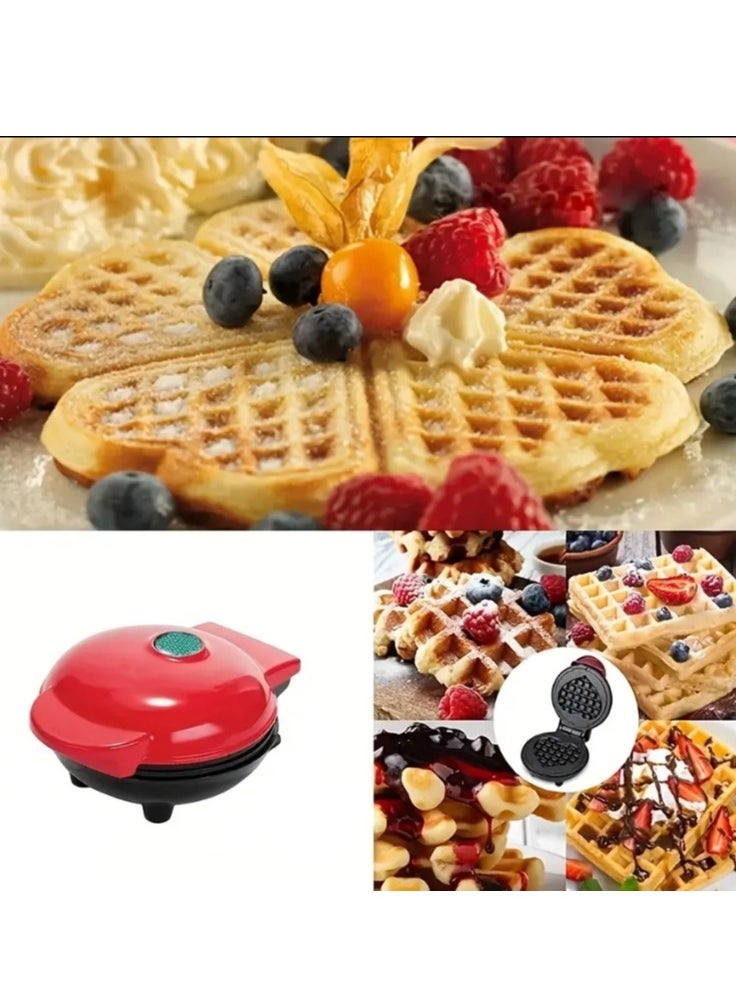 Waffle Maker heart shape For Individual Waffles With Easy To Clean, Non-Stick Surfaces, 4-Inch 350 W - pzsku/ZC6928302E2B3F2E154D2Z/45/_/1736104501/9c63ff14-53eb-4500-9554-17e033d1c99a