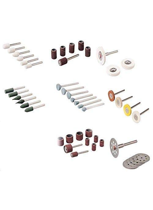 DIY Crafts DIY Crafts Design No # 4, Combo Accessory, 99X Tools for Dremel Style Multi Tool Bits Range Accessory Routing Stone Combo(Design No # 4, Combo Accessory)  - Image 1