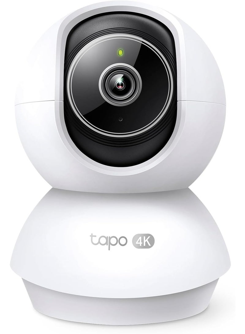 Tapo C250 4K 8MP Pan/Tilt AI Home Security WiFi Camera, 360° Indoor Surveillance Camera with Auto Tracking, Night Vision 40ft, Motion Detection, 2-Way Audio, Alexa & Google Assistant Compatible - Image 1