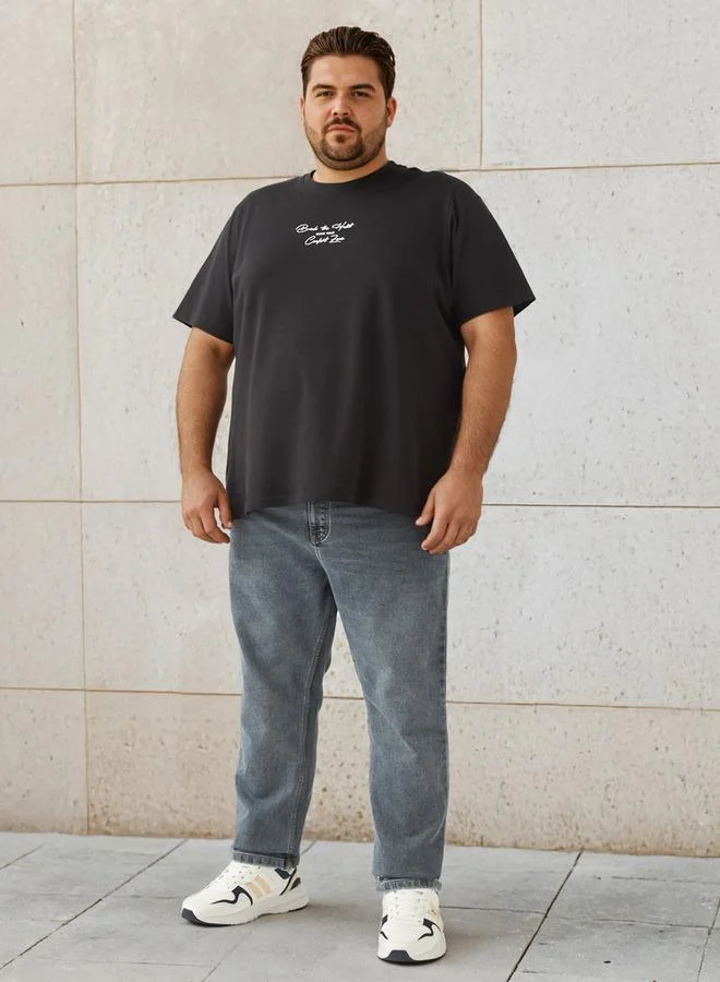 Maxim Plus Size Regular Fit Jeans with Flexi Waist