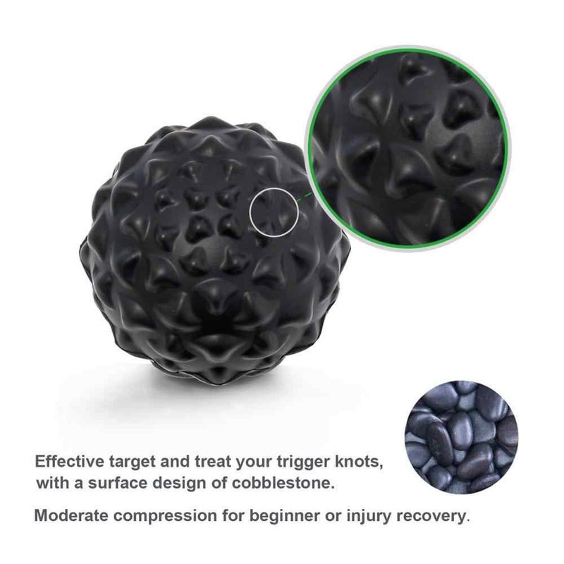 Bodylastics Cobblestone Deep Tissue Massage Ball For Total Body Pain Relief Due To Sore Muscles, Deep Tissue Massage, Trigger Point Therapy, Muscle Knots, Myofascial Release - Image 2
