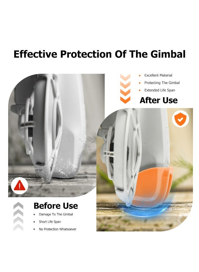SYOSI Gimbal Protector For DJI Neo Accessories, Drone Gimbal Lens Anti-Collision Protection Bumper Guard Bar For DJI Neo Drone Camera, Aluminum Alloy Anti-Crash Lens Protection Accessories  - Image 2